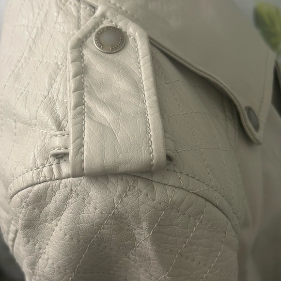 Grey Leather jacket - Picture 6 of 8